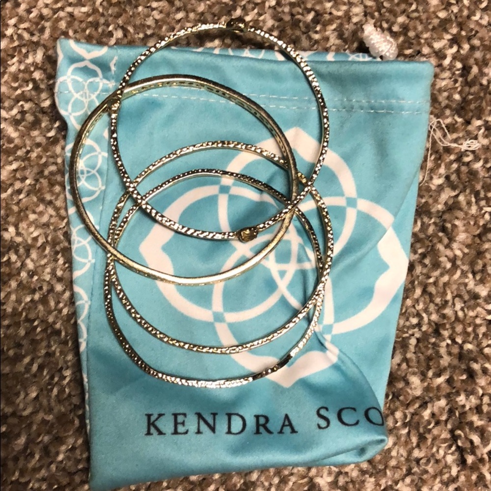 Gold Kendra Scott bracelets